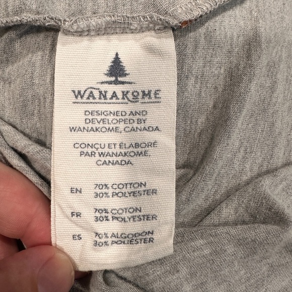 NWOT Wanakome Holly T-Shirt in Light Heather Grey XL - Picture 8 of 9